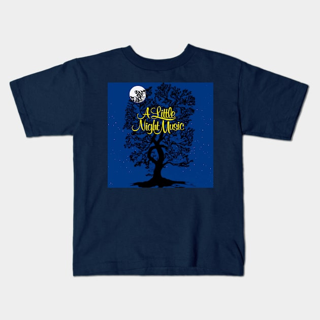 a little night music Kids T-Shirt by TaipsArts